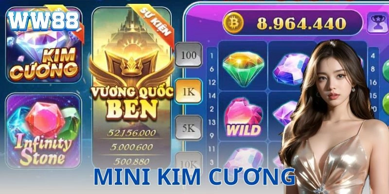 Mini kim cương: Trò chơi nhỏ, cú chốt lớn Mini kim cương: Trò chơi nhỏ, cú chốt lớn